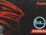 Накопитель SSD KingSpec NX-512, 512Gb, PCIe 3.0 x4, M.2 2280, NVMe, R/W 3400/3100 5