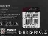 Накопитель SSD KingSpec P3-1TB, 1024GB, SATA, 2.5", R/W 570/500 9