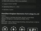 Накопитель SSD KingSpec P3-256, 256Gb, SATA, 2.5", R/W 570/500 10