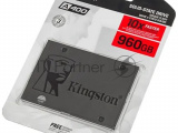 Накопитель SSD Kingston A400, 960GB, SATA III, 2.5", R/W 500/450 18