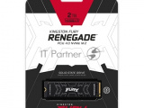 Накопитель SSD Kingston Fury Renegade, 2Tb, PCIe 4.0 x4, M.2 2280, NVMe, R/W 7300/7000 9