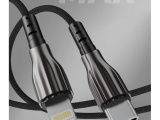 Кабель Aspor A110 USB-C to Lightning 1м чёрный 0