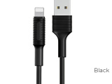 Кабель Borofone BX1 EzSync lightning 1м чёрный 0