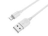 Кабель Borofone BX14 LinkJet lightning 3м белый 0