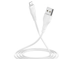 Кабель Borofone BX18 Optimal lightning 1м белый 0