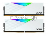 Оперативная память XPG Lancer, DDR5, 64GB (2x32GB), 6000MHz, CL30, DIMM, с радиаторами, RGB, белый 3