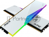 Оперативная память XPG Lancer, DDR5, 64GB (2x32GB), 6000MHz, CL30, DIMM, с радиаторами, белый 7
