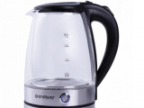 Чайник электрический Endever Skyline KR-345G стальной/черный 1