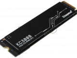 Накопитель SSD Kingston KC3000, 4Tb, PCIe 4.0 x4, M.2 2280, NVMe, R/W 7000/7000, с радиатором 2