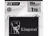 Накопитель SSD Kingston KC600, 1Tb, SATA III, 2.5", R/W 550/520 16