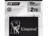 Накопитель SSD Kingston KC600, 2Tb, SATA III, 2.5", R/W 550/520 5