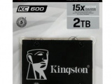 Накопитель SSD Kingston KC600, 2Tb, SATA III, 2.5", R/W 550/520 13
