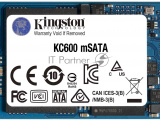 Накопитель SSD Kingston KC600, 512GB, mSATA, R/W 550/520 8