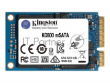 Накопитель SSD Kingston KC600, 512GB, mSATA, R/W 550/520 13