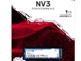 Накопитель SSD Kingston NV3, 1Tb, M.2 2280, NVMe, PCIe 4.0, R/W 6000/4000 4