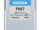 Накопитель SSD KIOXIA PM7-R, 3.84Tb, 2.5", SAS 24G, R/W 4200/3650 2