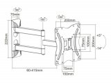 Кронштейн для TV I-Tech LCD-532 1
