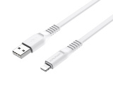 Кабель Borofone BX23 Wide lightning 1м белый 0