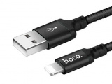 Кабель Hoco X14 lightning 1м чёрный 0