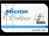 Накопитель SSD Crucial Micron 5300 MAX, 3.84TB, 2.5", SATA III, R/W 540/520 2