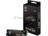 Накопитель SSD MSI SPATIUM M450, 1Tb, PCIe 4.0 x4, M.2 2280, NVMe, R/W 3400/2400 1