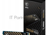 Накопитель SSD MSI SPATIUM M450, 1Tb, PCIe 4.0 x4, M.2 2280, NVMe, R/W 3400/2400 3