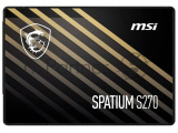 Накопитель SSD MSI SPATIUM S270, 240GB, 2.5", SATA III, R/W 500/400 1