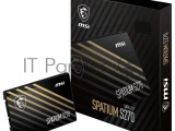 Накопитель SSD MSI SPATIUM S270, 240GB, 2.5", SATA III, R/W 500/400 2