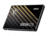 Накопитель SSD MSI SPATIUM S270, 240GB, 2.5", SATA III, R/W 500/400 6
