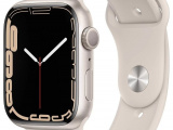 Смарт часы Apple Watch Series 7 45mm Aluminium with Sport Band Белый 0