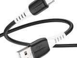 Кабель Hoco X82 iP PD silicone charging data cable. чёрный 0
