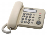 Телефон проводной Panasonic KX-TS2352 RUJ Бежевый 0