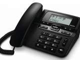 Телефон проводной Philips CRD200B/51 Чёрный 0