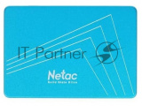 Накопитель SSD Netac N600S, 128GB, SATA III, 2.5", R/W 510/440 2