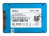 Накопитель SSD Netac N600S, 128GB, SATA III, 2.5", R/W 510/440 4