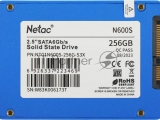 Накопитель SSD Netac N600S, 256GB, SATA III, 2.5", R/W 540/490 3