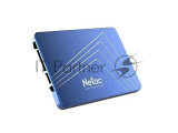 Накопитель SSD Netac N600S, 512GB, SATA III, 2.5", R/W 540/490 10