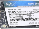 Накопитель SSD Netac N930ES, 512GB, PCIe 3.1 x2, M.2 2242, NVMe, R/W 1650/1500 1