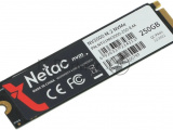 Накопитель SSD Netac NV3000, 250GB, PCIe 3.0 x4, M.2 2280, NVMe, R/W 3000/1400 4