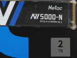 Накопитель SSD Netac NV5000-N, 2Tb, M.2 2280, PCIe 4.0 x4, NVMe, R/W 4800/4400, с радиатором 8