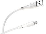 Кабель Borofone BX37 Wieldy micro 1м белый 0