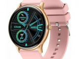 Смарт часы Colmi i10 Золото Frame Pink Silicone Strap 1