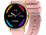 Смарт часы Colmi i10 Золото Frame Pink Silicone Strap 2