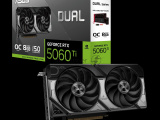 Видеокарта ASUS RTX5060Ti DUAL OC 8GB GDDR7 128bit 3xDP HDMI 2FAN RTL [DUAL-RTX5060TI-O8G] 1