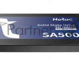 Накопитель SSD Netac SA500, 120Gb, SATA III, 2.5", R/W 500/400 6