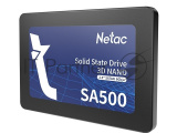 Накопитель SSD Netac SA500, 128Gb, SATA III, 2.5", R/W 500/400 4