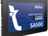 Накопитель SSD Netac SA500, 512GB, SATA III, 2.5", R/W 520/450 6