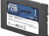 Накопитель SSD Patriot P210, 1TB, SATA III, 2.5", R/W 520/430 2