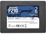 Накопитель SSD Patriot P210, 2TB, SATA III, 2.5", R/W 520/430 2