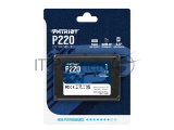 Накопитель SSD Patriot P220, 1TB, SATA III, 2.5", R/W 550/500 6